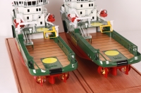 custom made model of 67m Multi Purpose Offshore Vessel